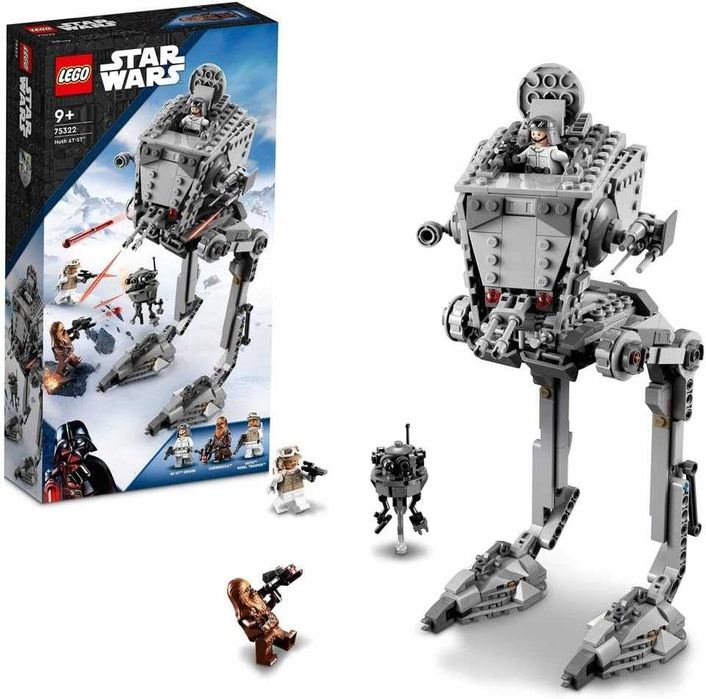 LEGO Star Wars 75322 – AT-ST z Hoth – Kultowa maszyna z bitwy na Hoth!