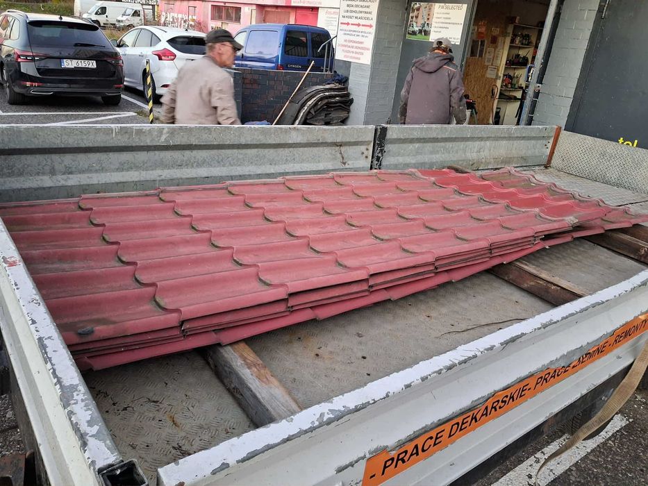 Blachodachówka, blacha z demontażu