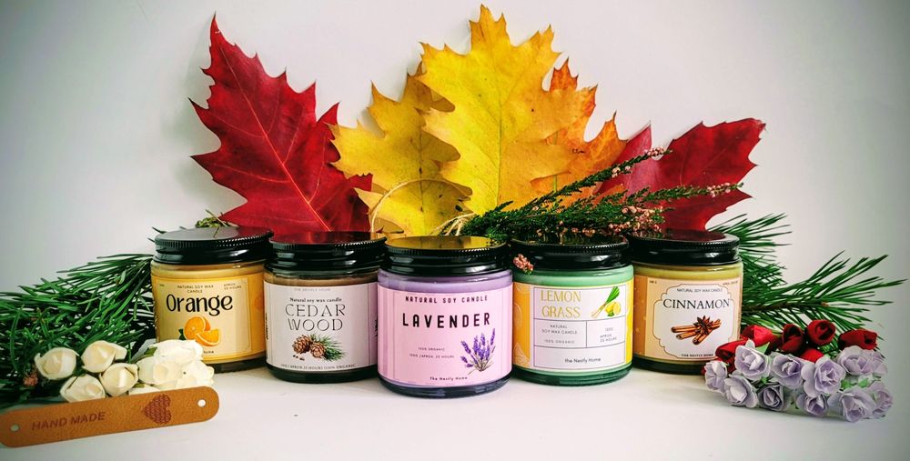 Świeca sojowa, Lawenda,Świeczka lawendowa 100ml–naturalna,handmade,eko