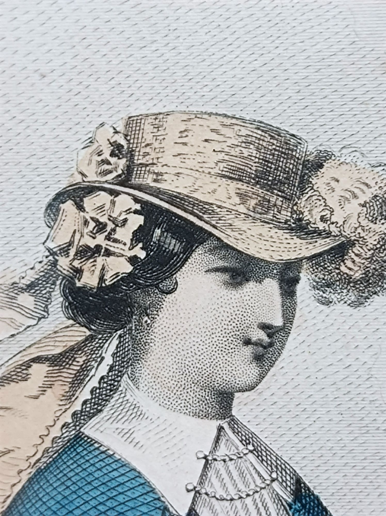 Reklama ,moda XIX w.Cesarzowa Eugenia ok.1850 r.