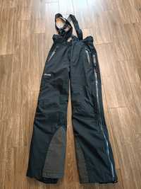 Bergans spodnie czarne L narciarskie szelki rozsuwane nogawki