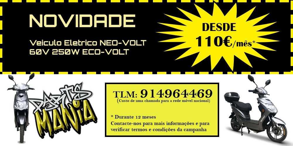 Veículo elétrico Neovolt 60V 250W