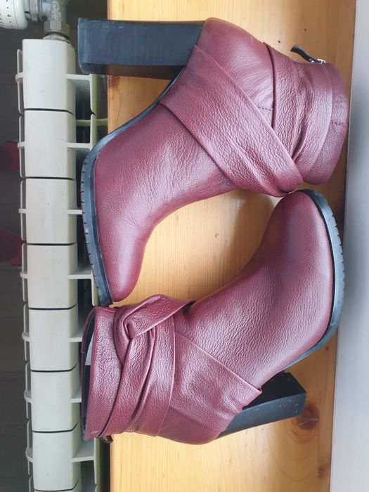 Botki Wittchen r.37 skóra, zamek