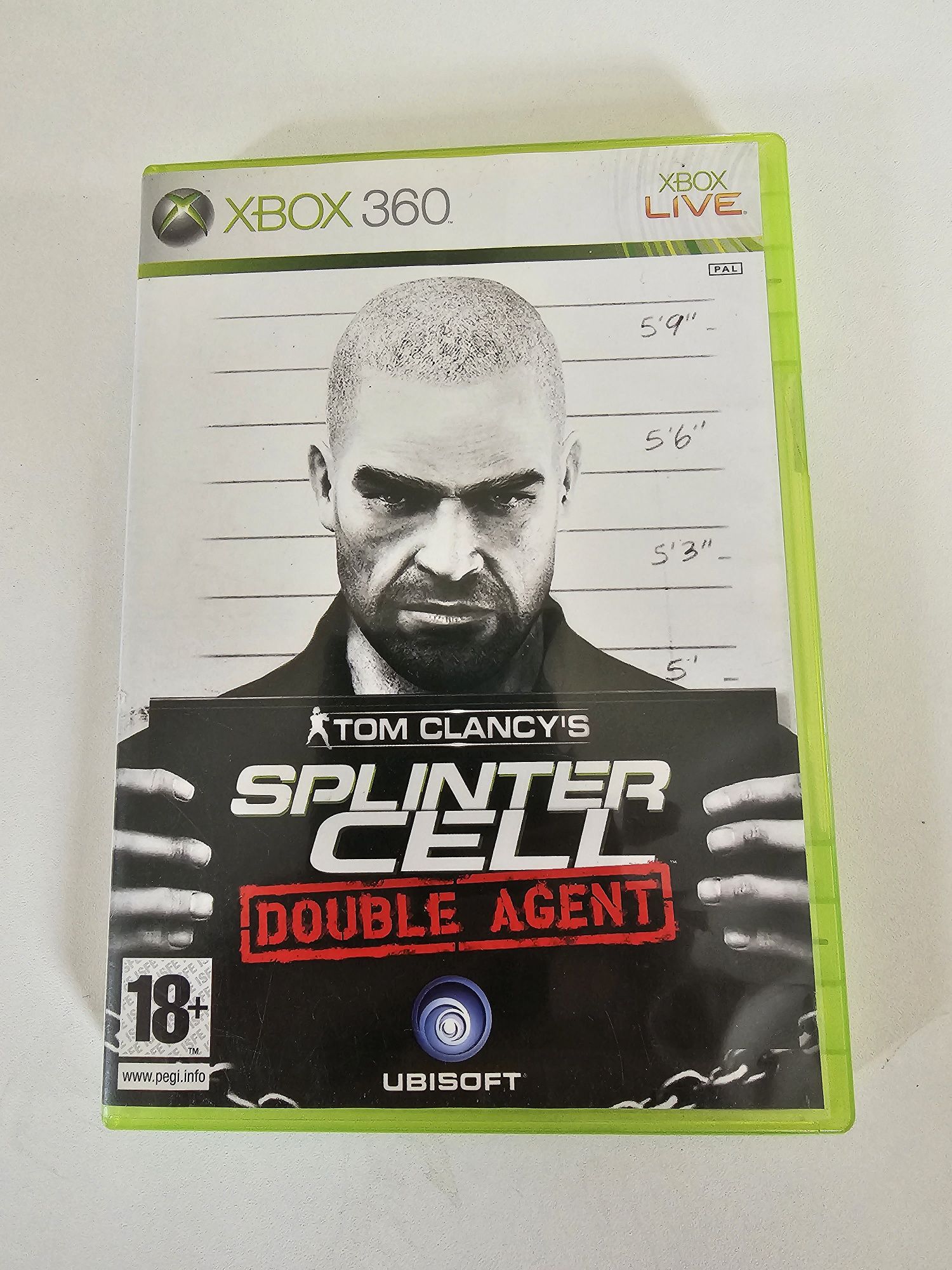 Tom Clancy's Splinter Cell, X Box 360