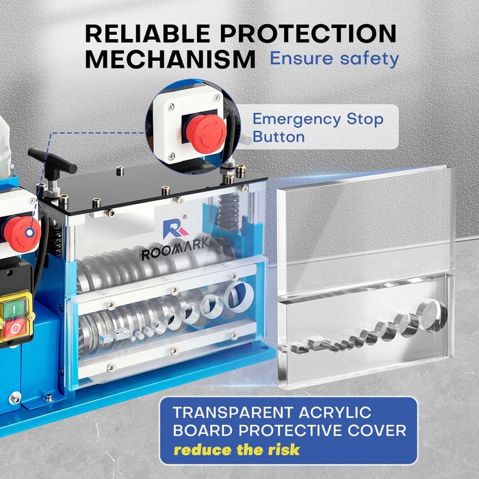 [NOVO] Máquina Descarnadora / Descarnar Fios 1.5 - 38 • 10 Canais 370W