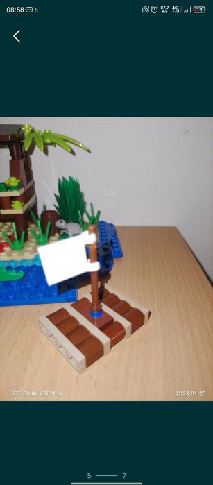 lego. Набір лего безлюдний острів.