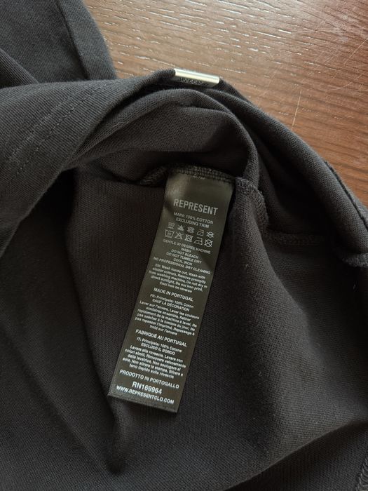 Represent Icarus Jet Black T-Shirt (L)