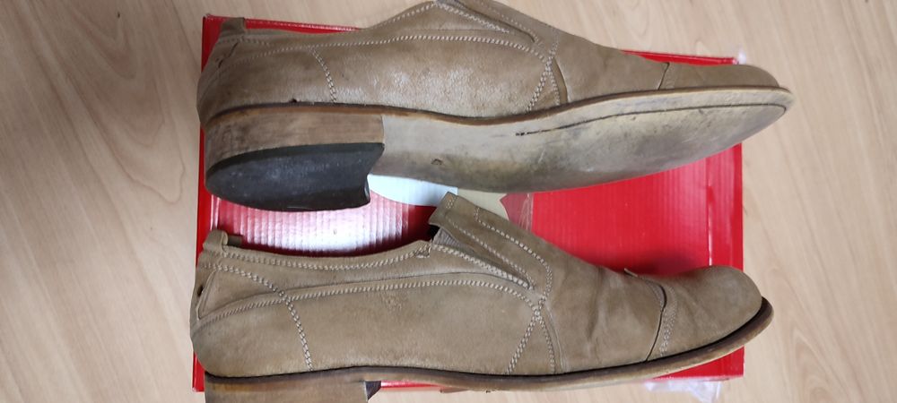 Buty męskie skórzane 44