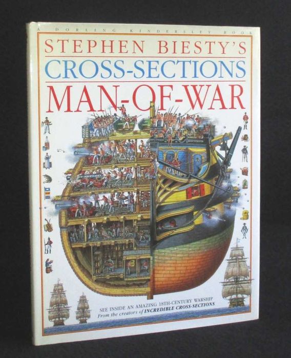 Livro Stephen Biesty's Cross-Sections Man-Of-War