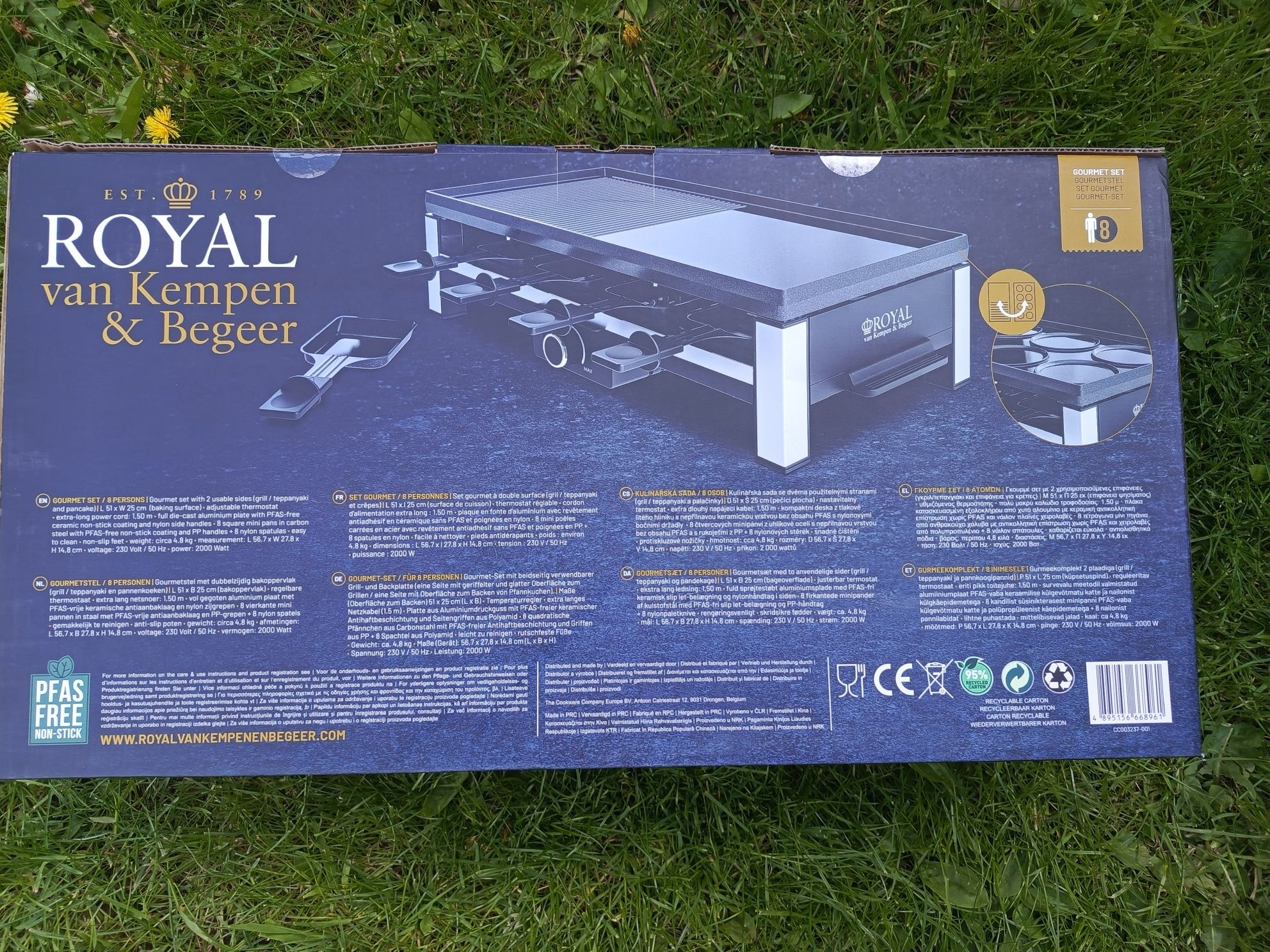 Nowy royal van kempen & begeer grill