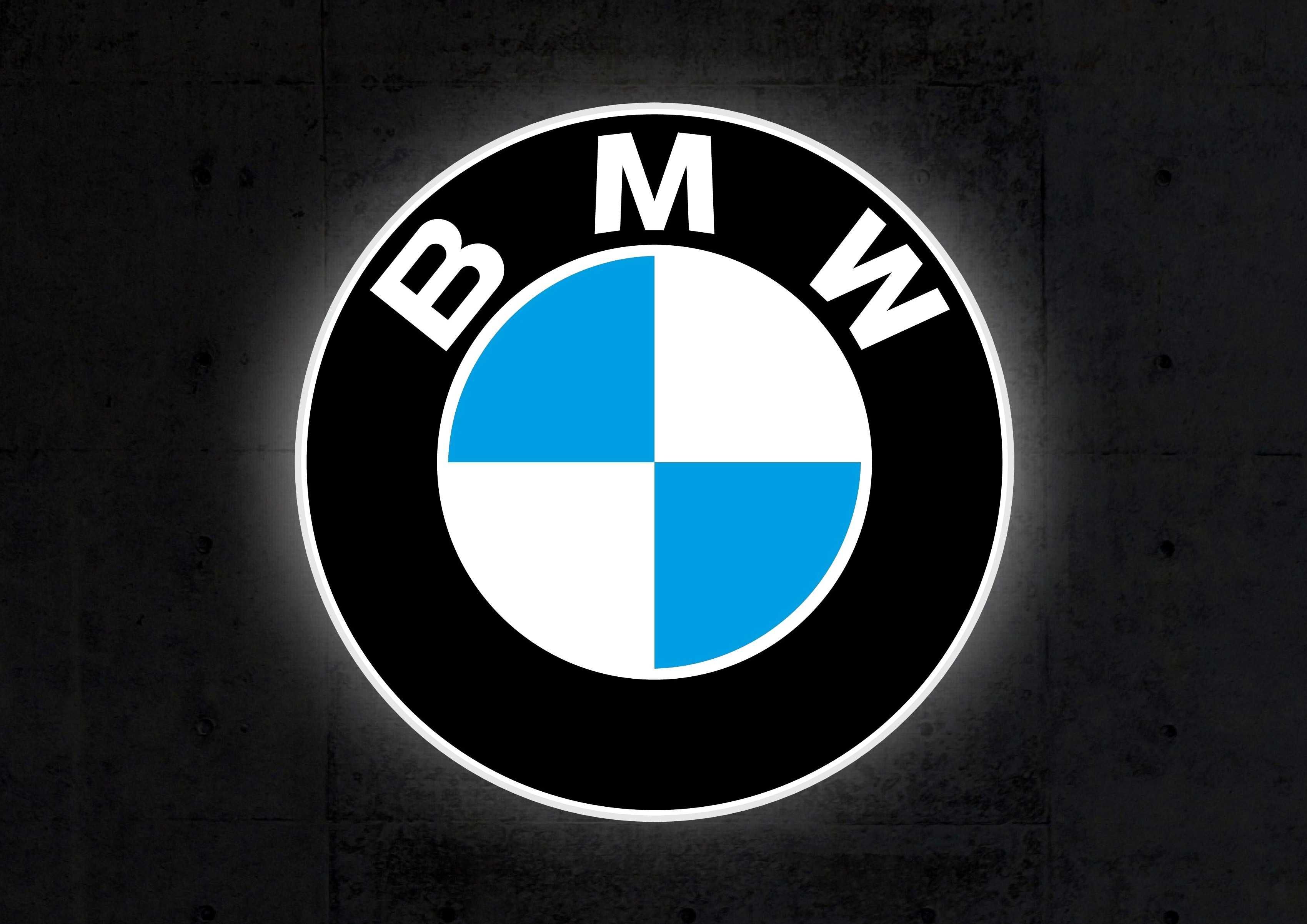 LED Neon BMW, Reklama 3D, Kinkiet, Lampka, Plafon, Baner, Kaseton, LED