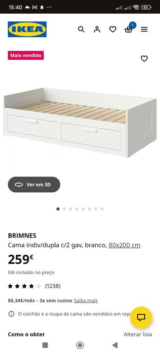 Cama Brimnes IKEA