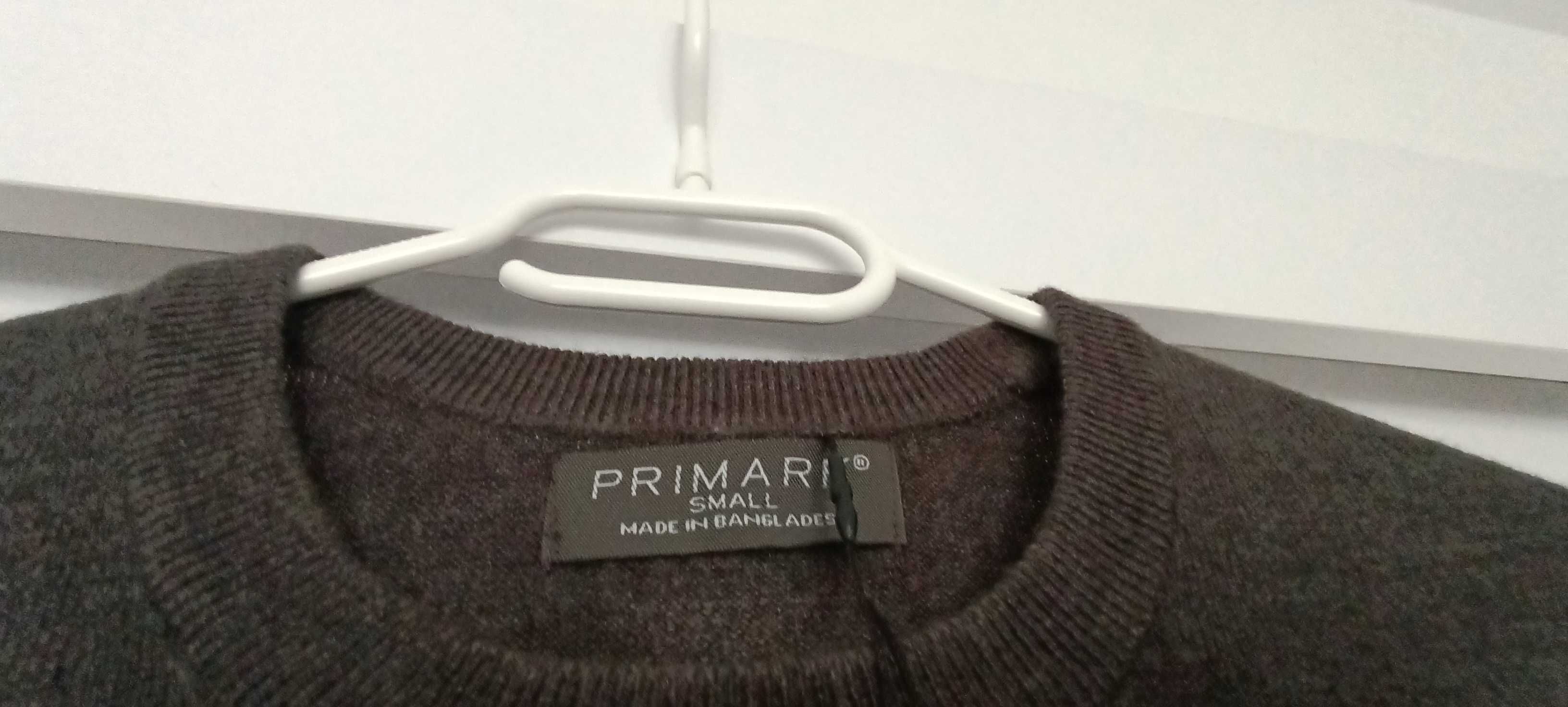 Sweter męski Primark rozmiar S męski ciemny szary