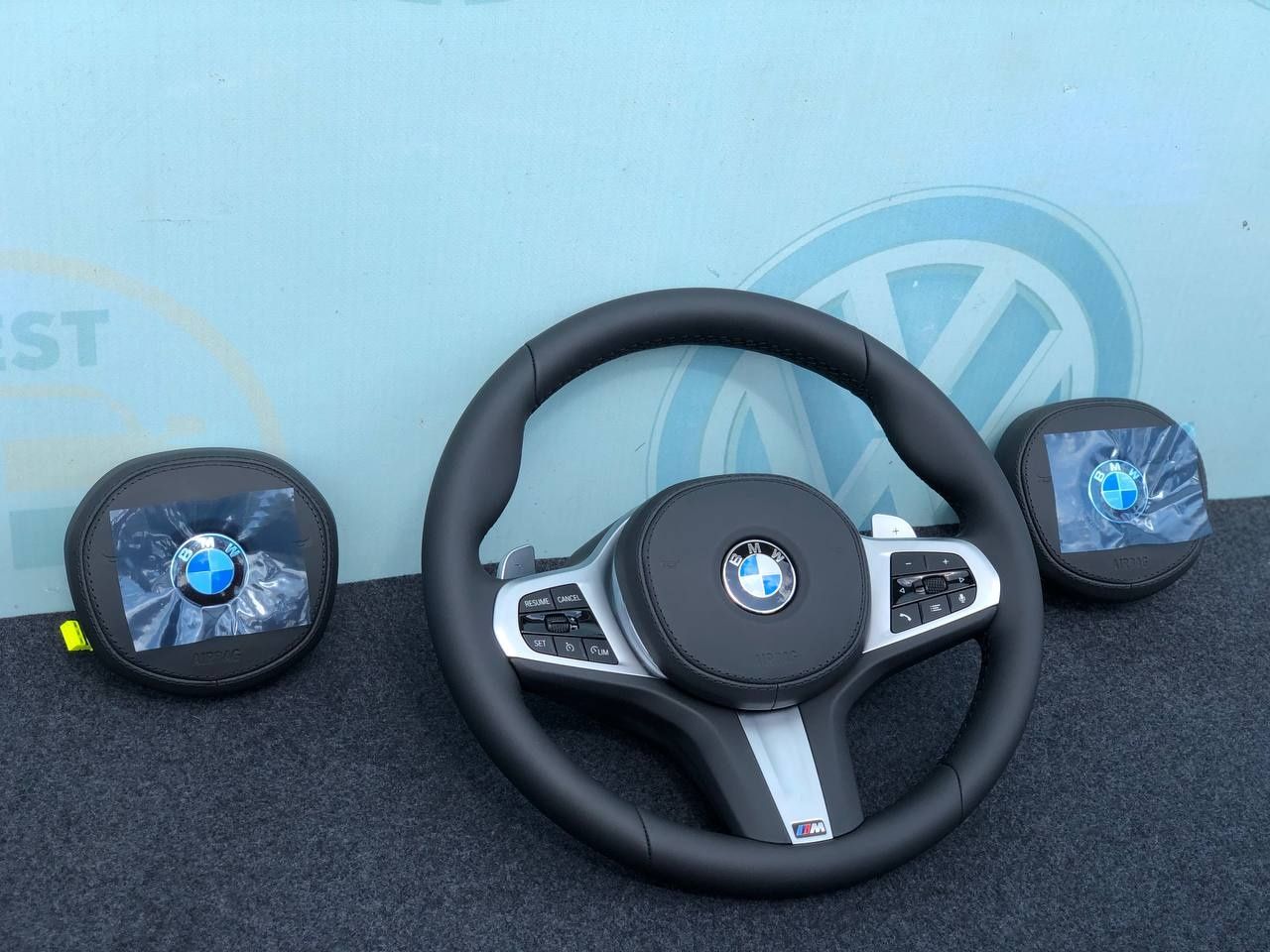 Руль с подушкой BMW X5 X6 X7 5-series G05 G30 M-packet новый airbag