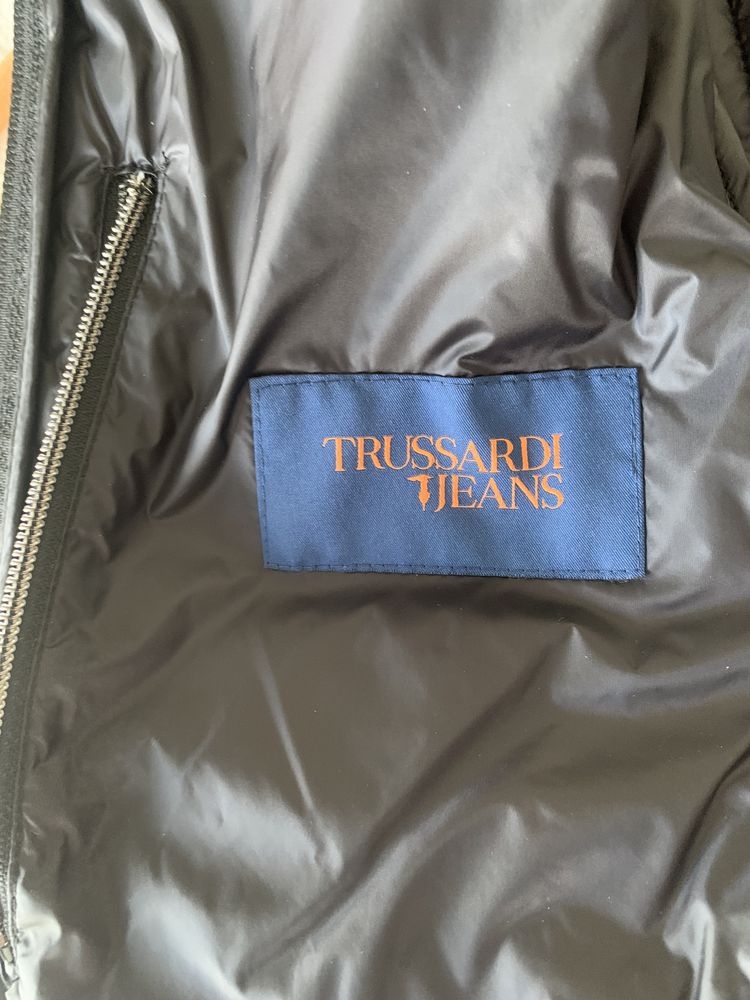 Kurtka ombre trussardi jeans męska r 52