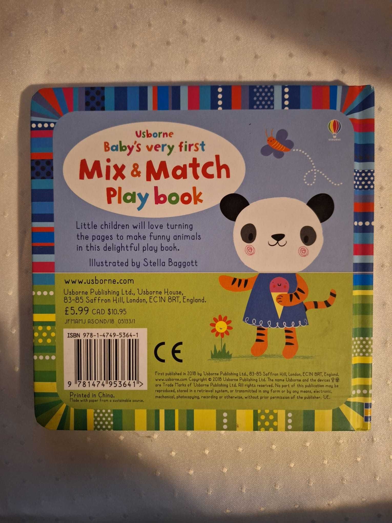 Mix & Match play book - książeczka dla dzieci