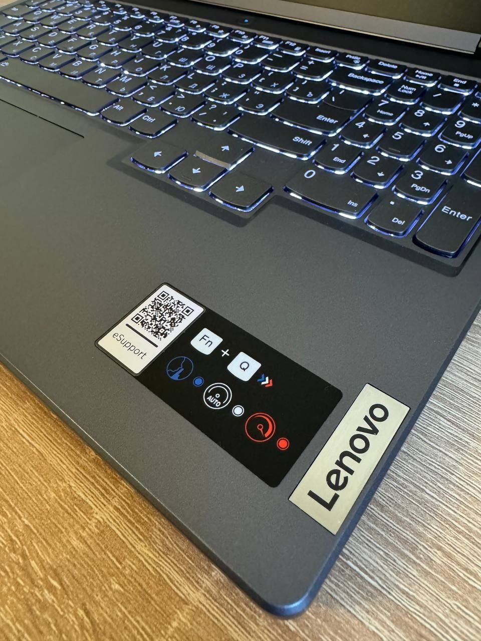 Продам игровой ноутбук Lenovo Legion-5 (Ryzen-5 6600H/RTX3060 140W)