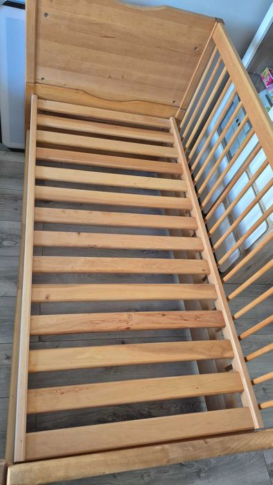 Łóżeczko łóżko dziecięce drewniane 70x140.