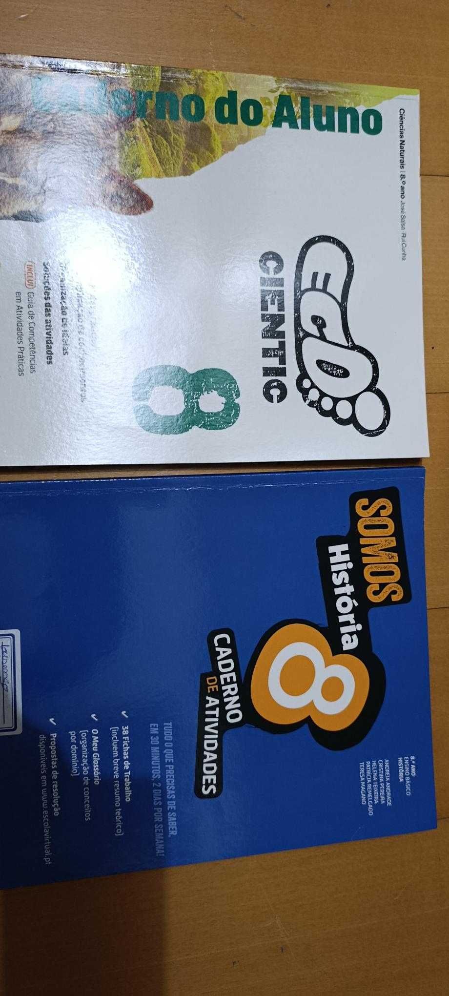 Cadernos Fichas 7º e 8º Ano - Novos