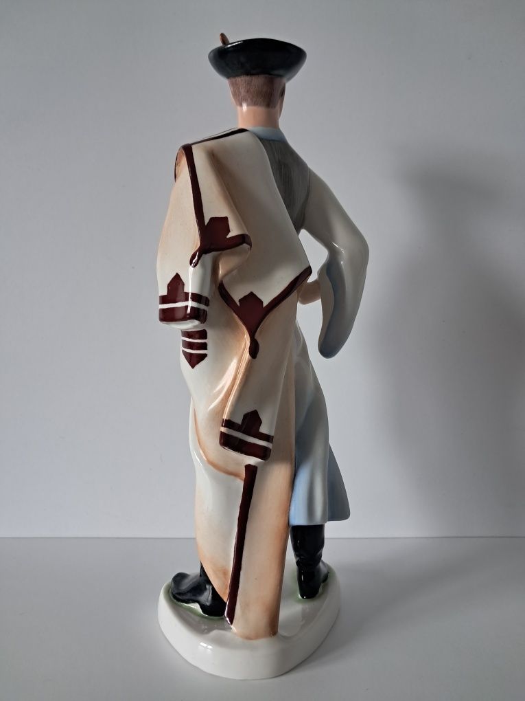 Aquincum Budapest duża figurka porcelanowa 27cm lata 60