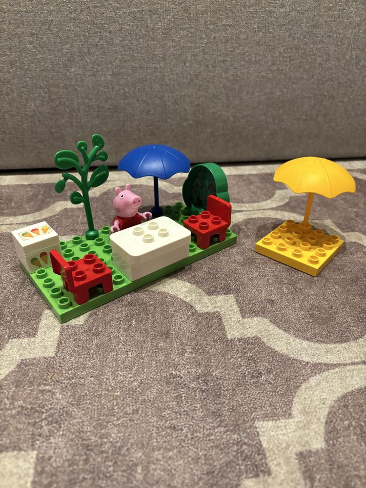 Klocki ala duplo Świnka Pepe