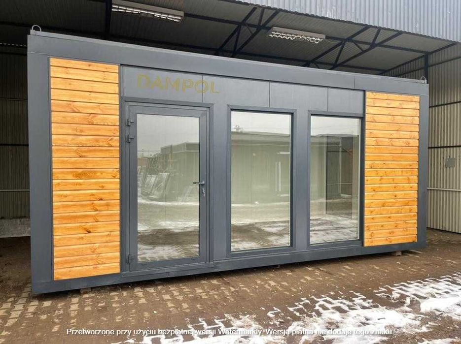 Pawilon 600x300, biurowy, handlowy, usługowy, sklep, kiosk, kontener