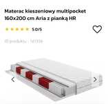 Materac Multipocket Selsey NOWY 160x200