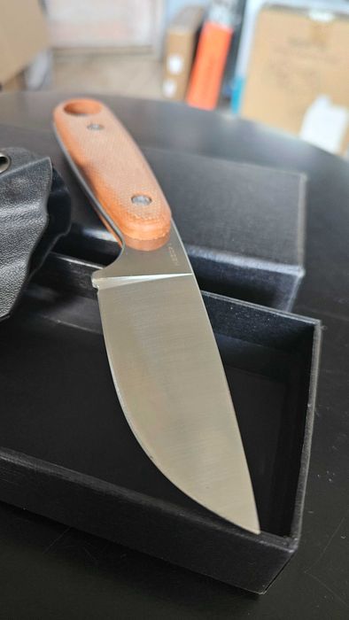 Nóż Outdoorowy Omesio Z Ostrzem Ze Stali 14C28N