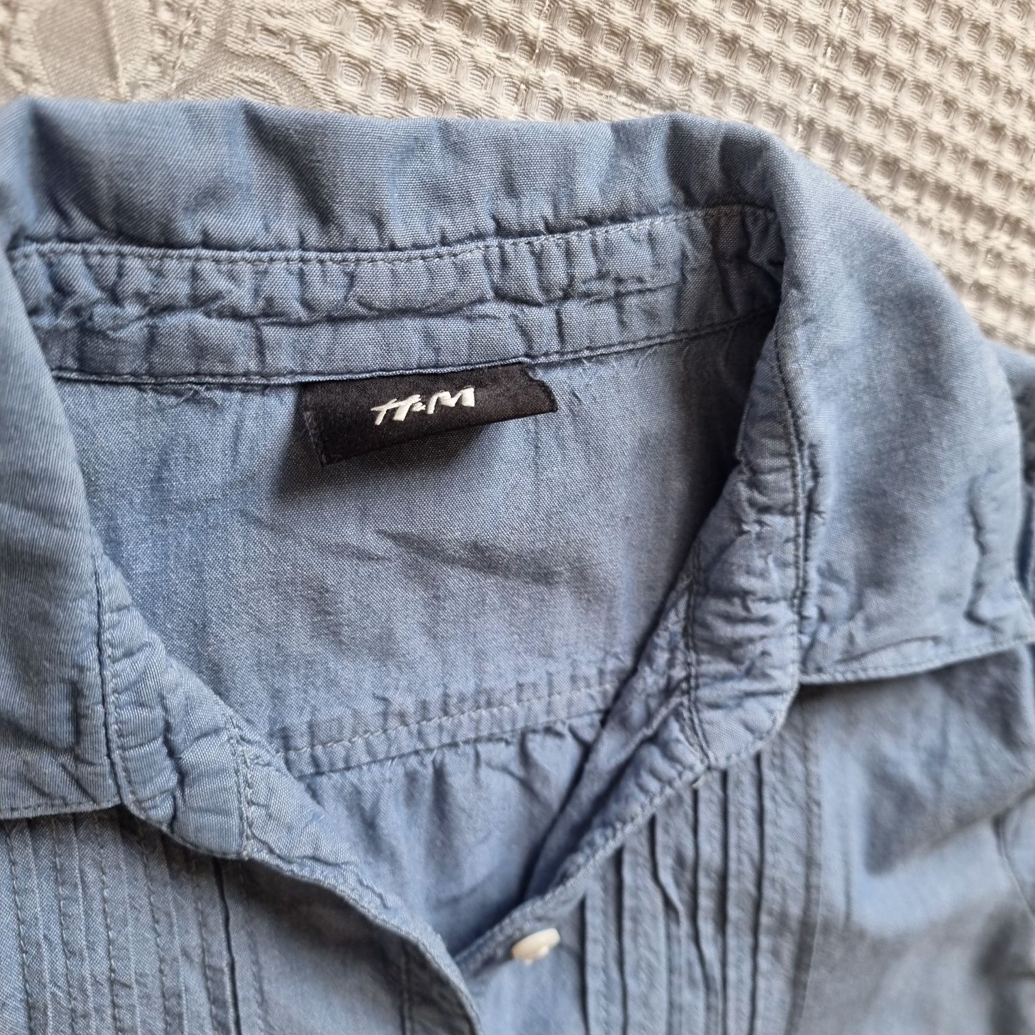 Комплект: сорочка котон H&M +бриджи джинсові