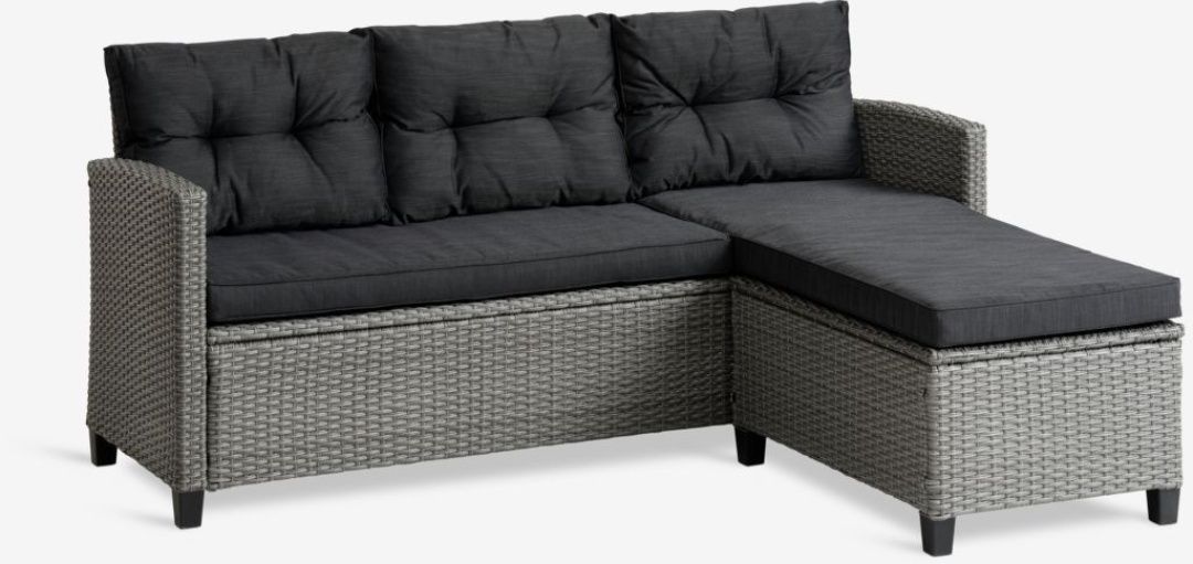 Sofa wypoczynkowa,, narożnik na balkon, do ogrodu, meble ogrodowe