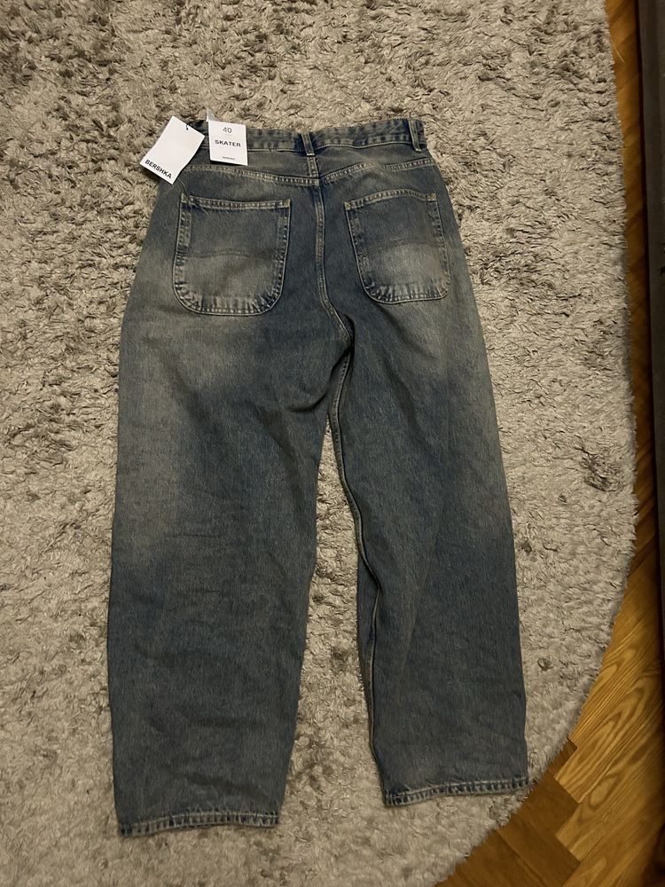 Джинси Bershka baggy skater 40 poзмір, баггі, нові