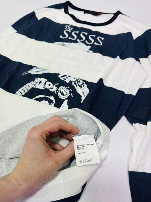 Лонгслив longsleeve Undercover opium archive erd white M