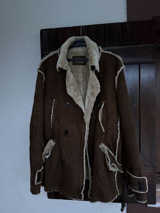 Casaco castanho homem como novo