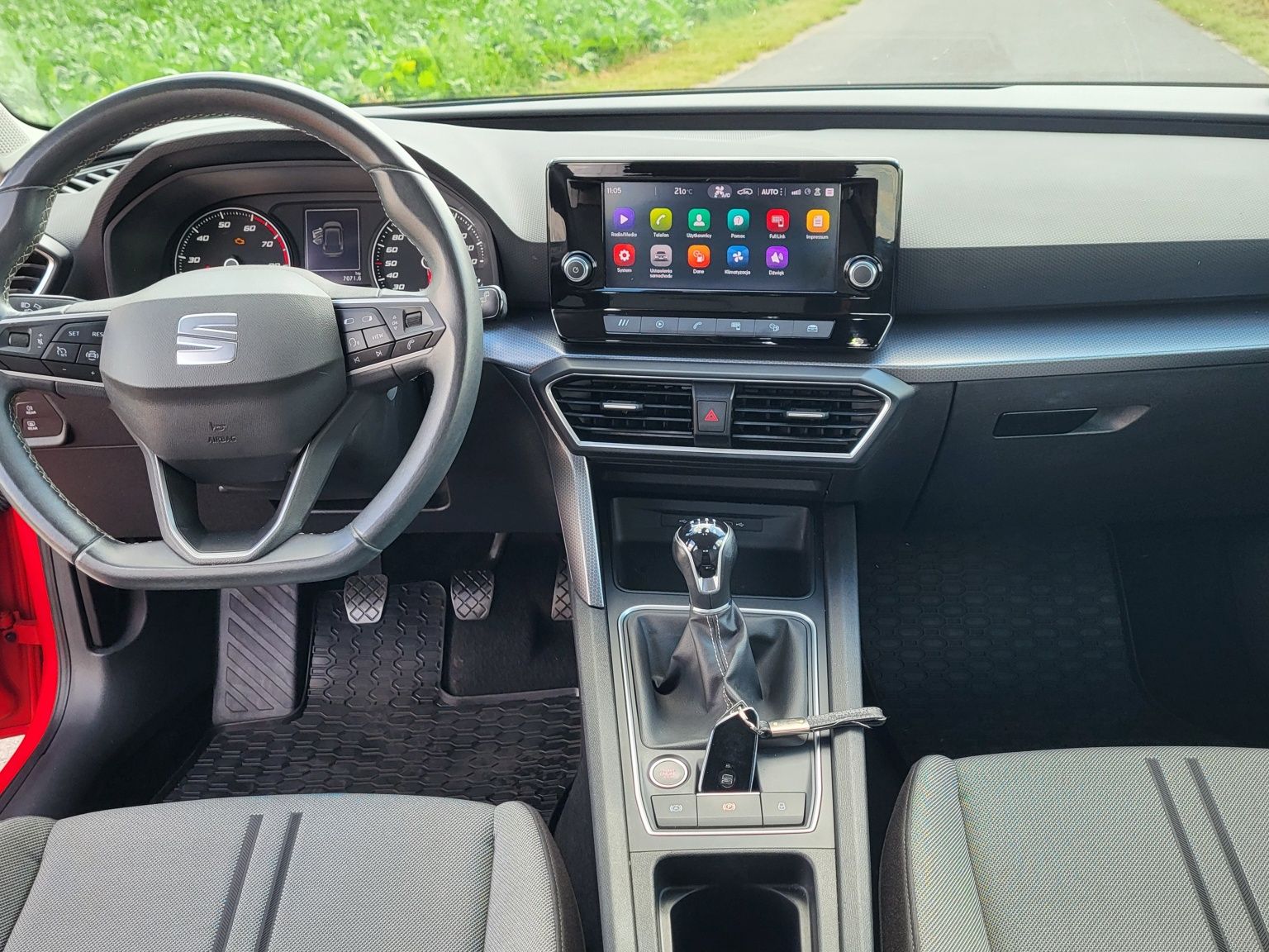 2021 Seat Leon bezwypadkowy benzyna vat 1szy wl