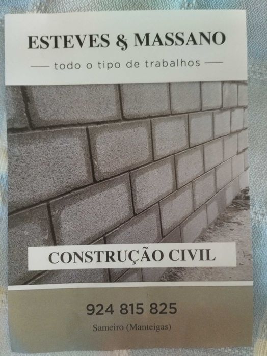 Realizo todo o tipo de obras