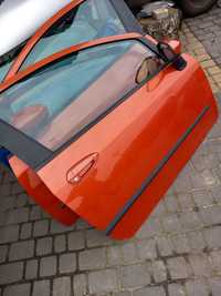 Drzwi przednie prawe fiat grande punto 07r 3d lakier 598/a kompletne