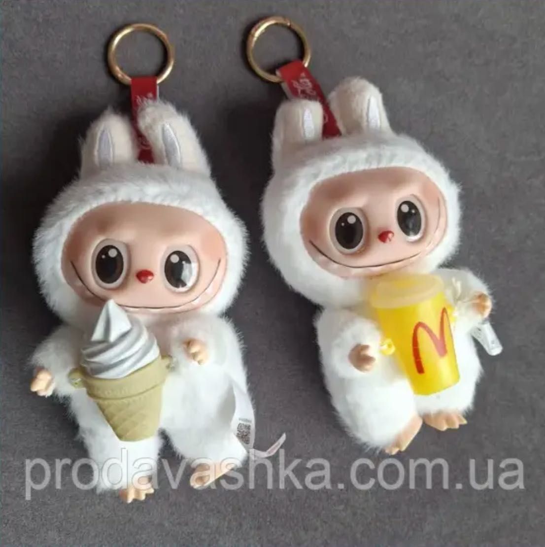 Брелок Лабубу Кока-Кола Монстри 17см Pop Mart Labubu плюшева іграшка