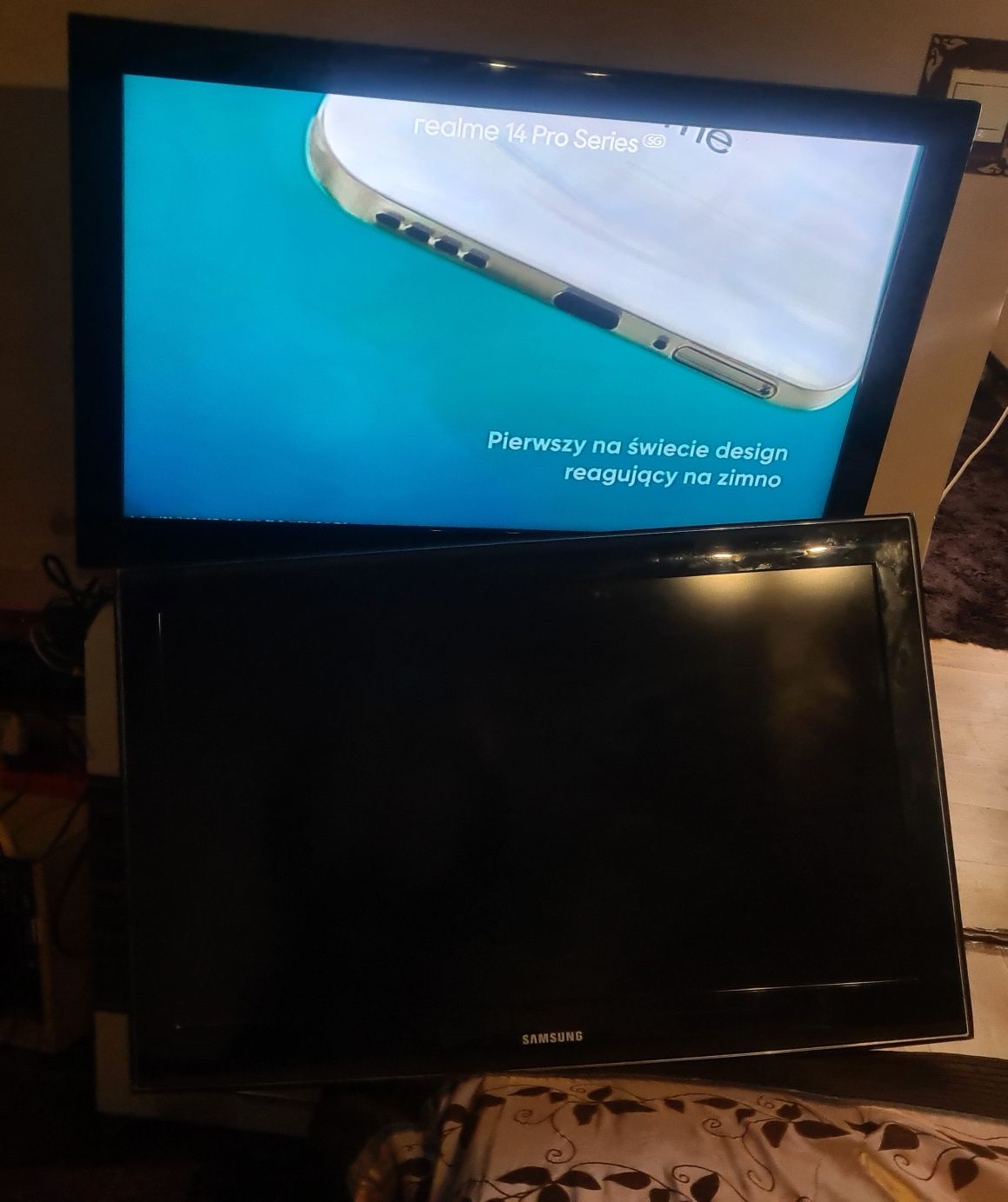 dwa telewizory Samsung 40/37cali+dekoder