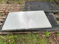 Półki regałowe metalowe 130x80