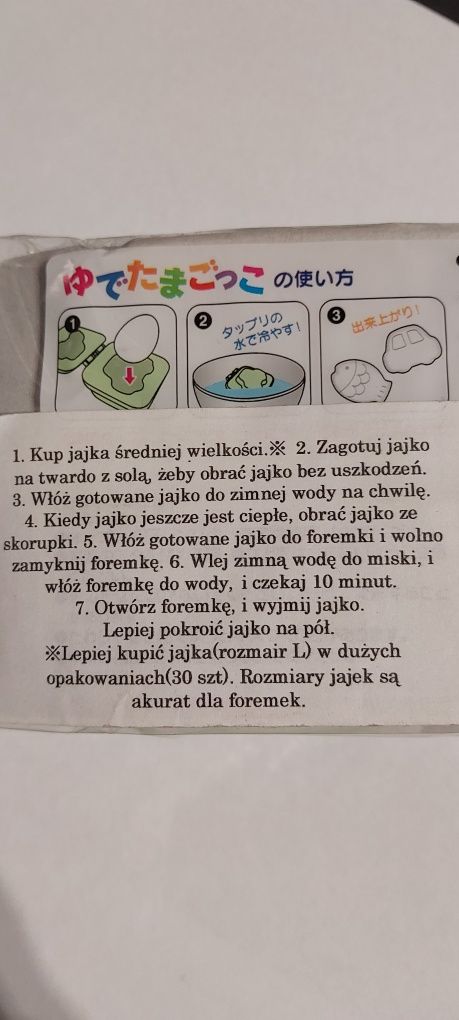 Foremki do jajek - dla niejadków,na wesoło i edukacyjnie