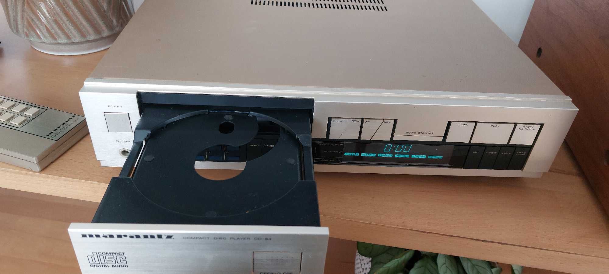 MARANTZ CD-84 + pilot ODTWARZACZ cd vintage