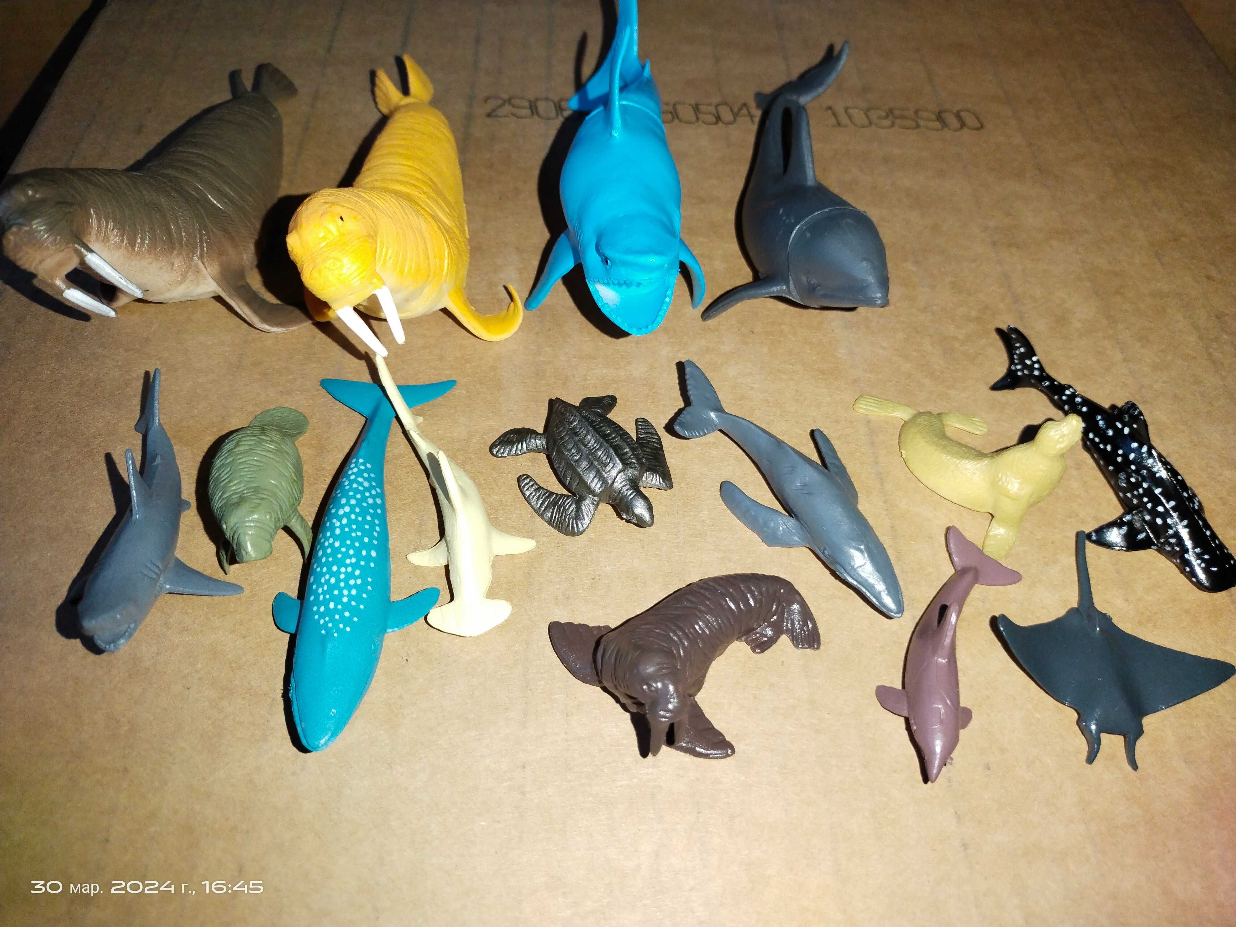 Фігурки тварин Морський світ