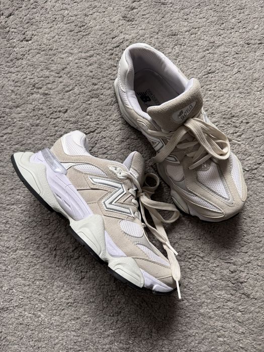 Białe buty sneakersy półbuty  jak new balance 9060 viral viralowe