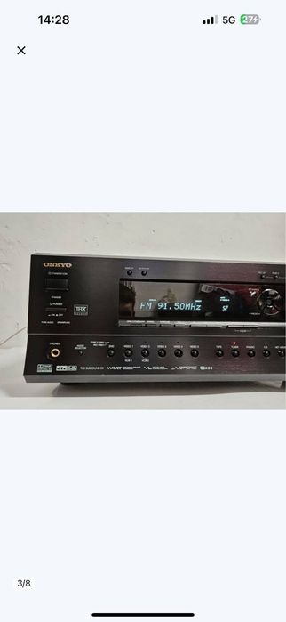 Am/Fm 7.1 Amplituner Onkyo TX-NR-801E, 7*135 W
