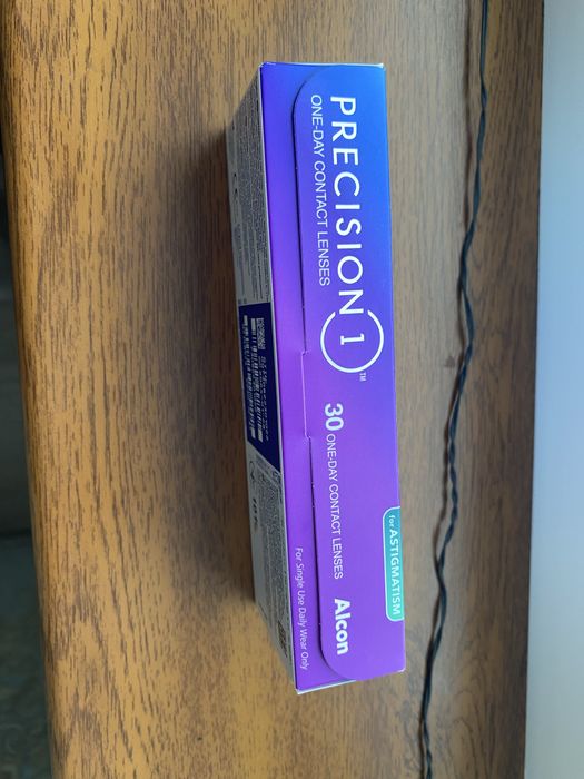 Контактні лінзи Precision Alcon торичні, астегматичні -1.75