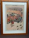 1983 r chromolithografia z La Lidia - Division la Plaza  Daniel Perea