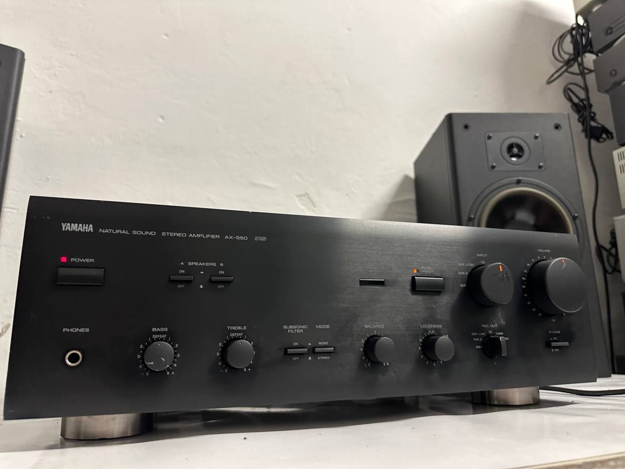 Stereo Wzmacniacz Yamaha AX-550, 2*140 Watt, Japan