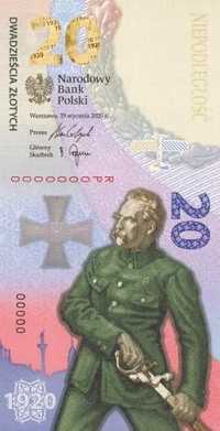 Bitwa warszawska 20 zł - banknot