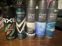Mix 10 sztuk Antyperspirant Dave Rexona Axe