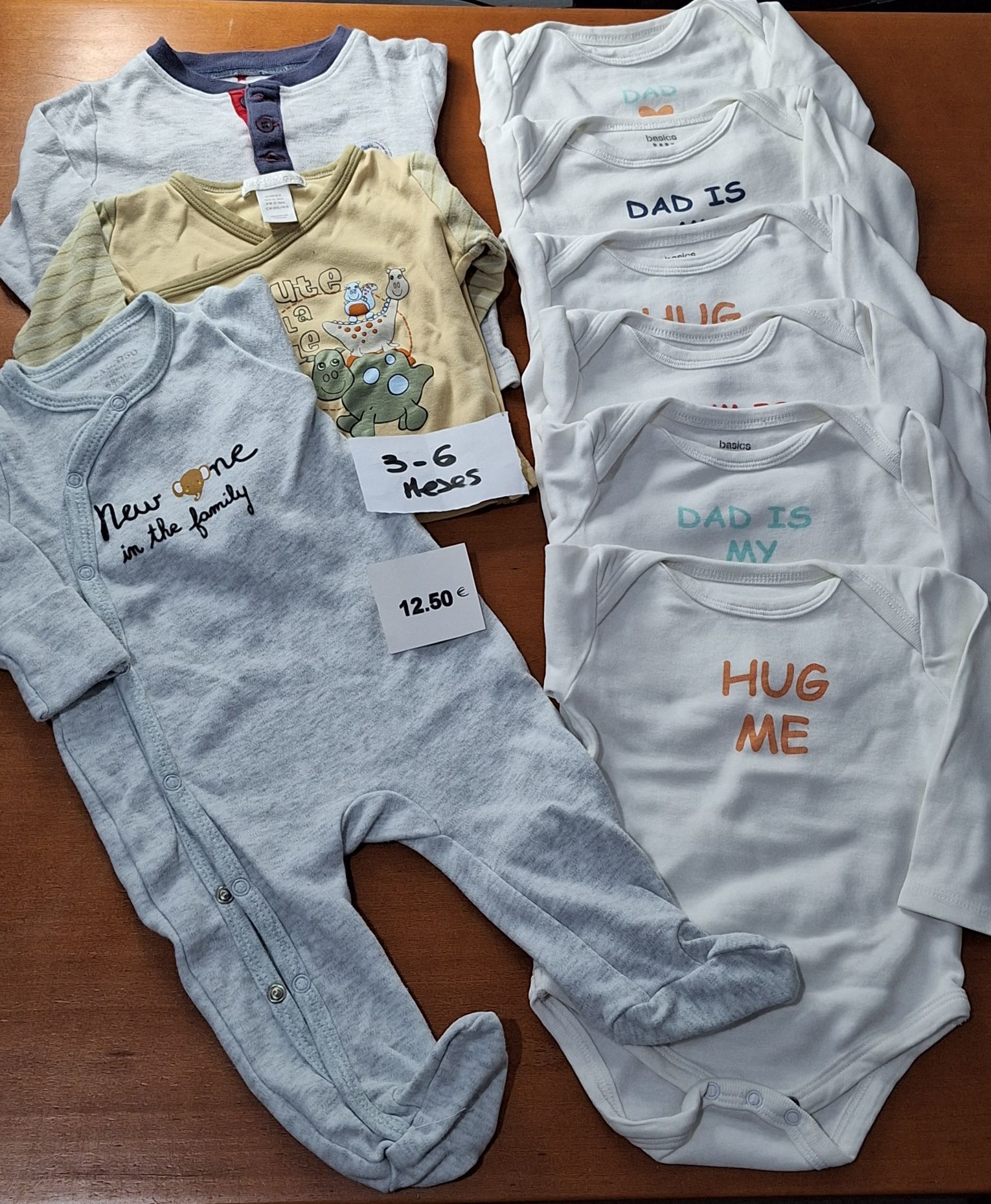 Lote Roupa 3-6 meses menino